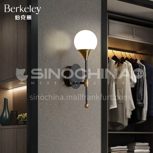 Bedroom Bedside Lamp Modern Living Room Background Wall LED Stair Aisle Wall Lamp-NVC-SYBD-BJBK5001